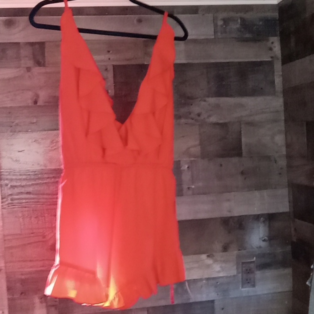 Ruffle rompers